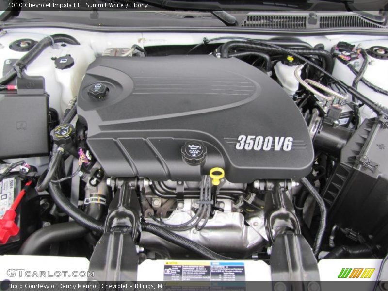 Summit White / Ebony 2010 Chevrolet Impala LT