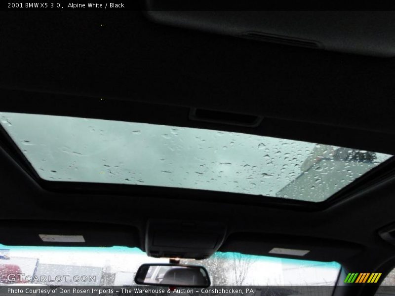 Alpine White / Black 2001 BMW X5 3.0i