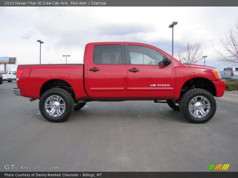 Custom Wheels of 2010 Titan SE Crew Cab 4x4