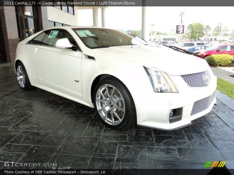  2011 CTS -V Coupe White Diamond Tricoat