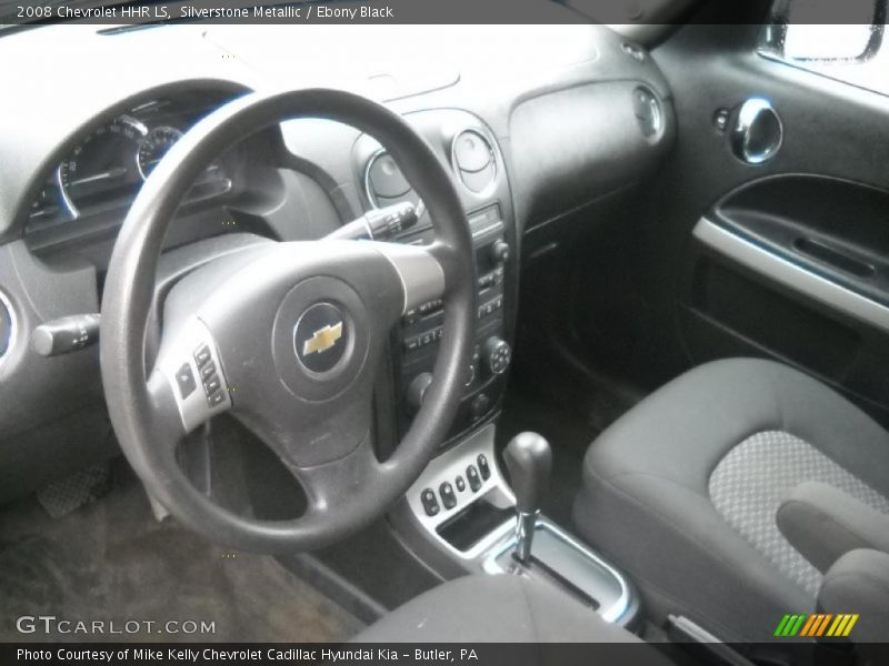  2008 HHR LS Ebony Black Interior