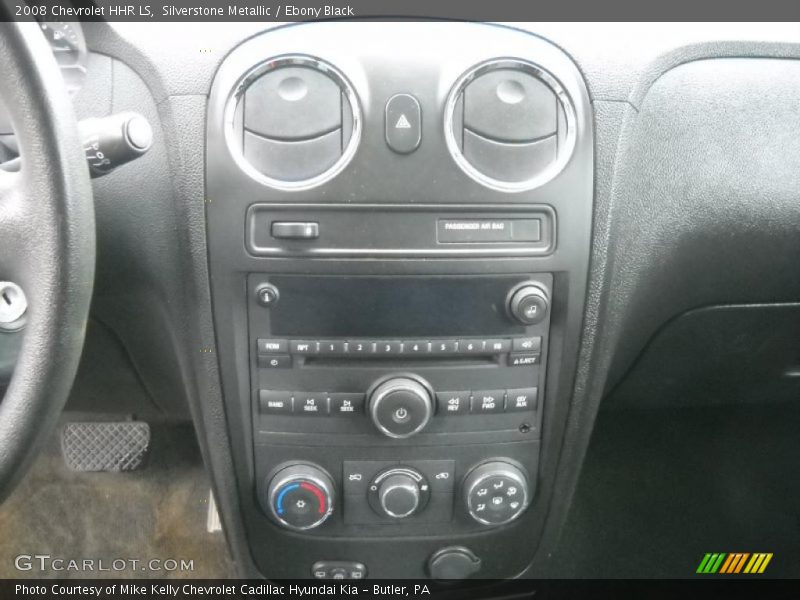 Silverstone Metallic / Ebony Black 2008 Chevrolet HHR LS