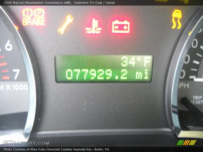 Cashmere Tri-Coat / Camel 2006 Mercury Mountaineer Convenience AWD