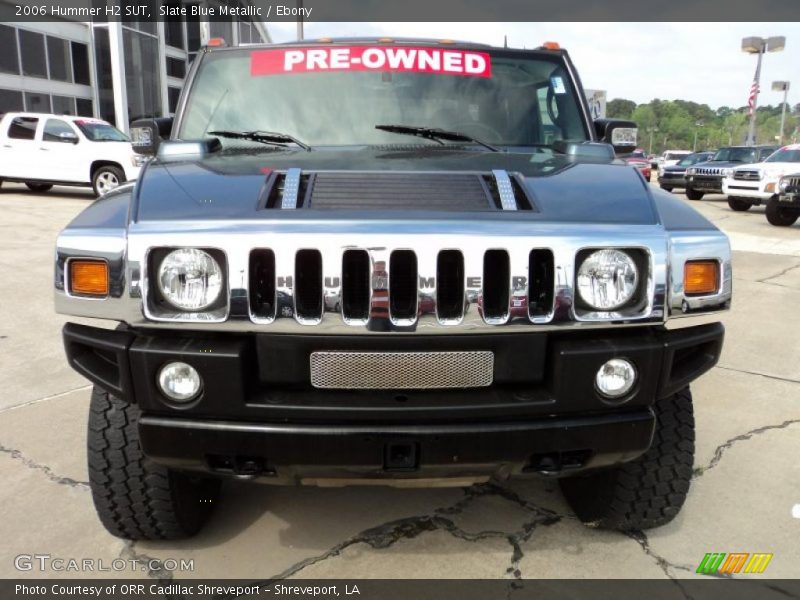 Slate Blue Metallic / Ebony 2006 Hummer H2 SUT