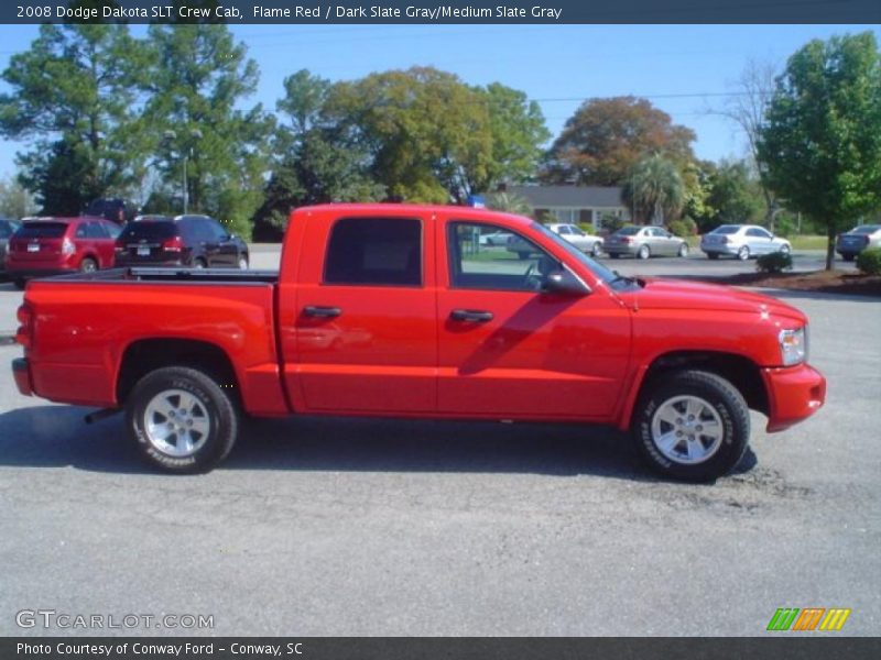  2008 Dakota SLT Crew Cab Flame Red