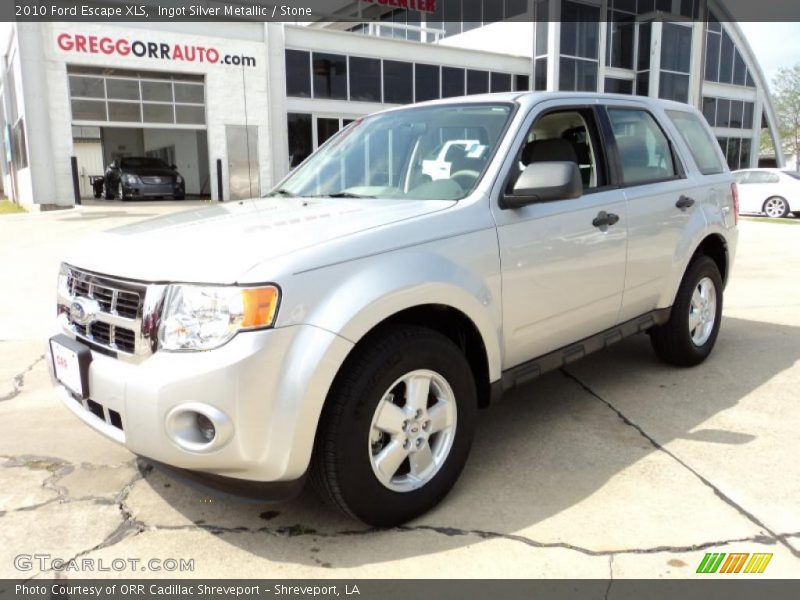 Ingot Silver Metallic / Stone 2010 Ford Escape XLS