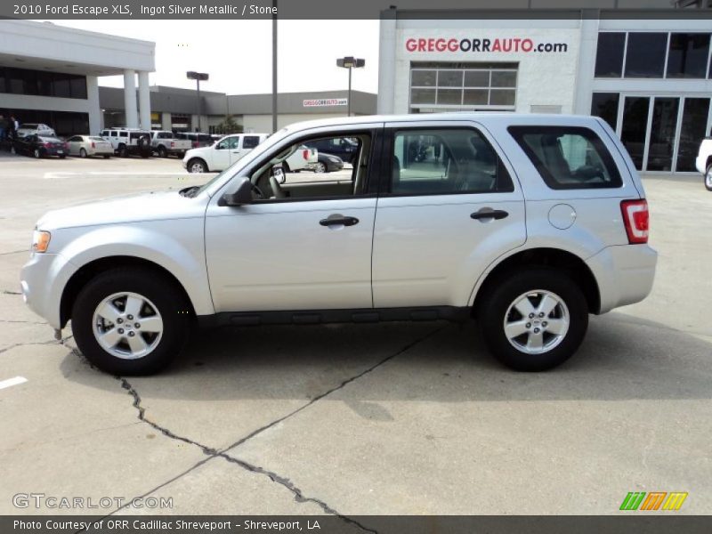 Ingot Silver Metallic / Stone 2010 Ford Escape XLS