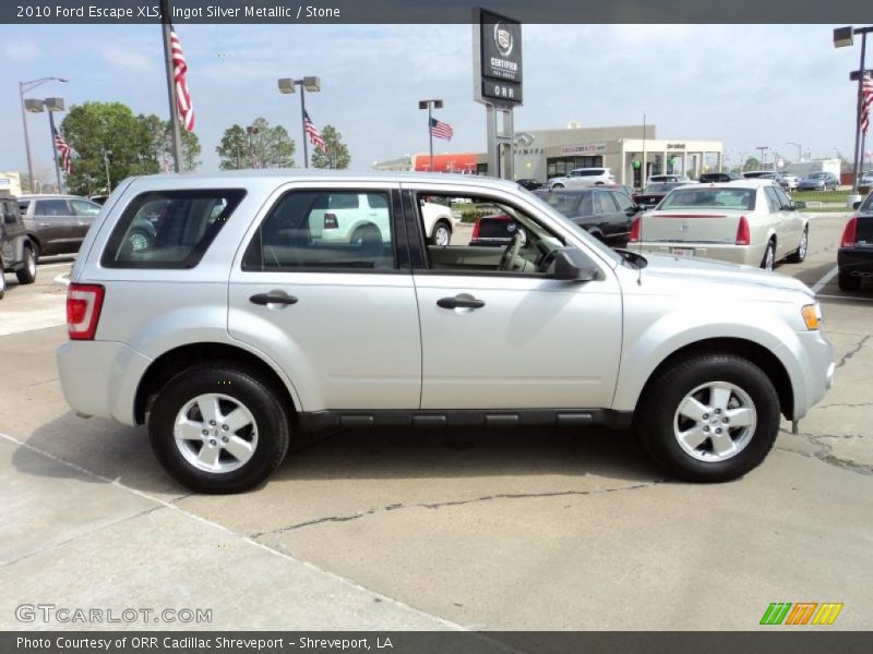 Ingot Silver Metallic / Stone 2010 Ford Escape XLS