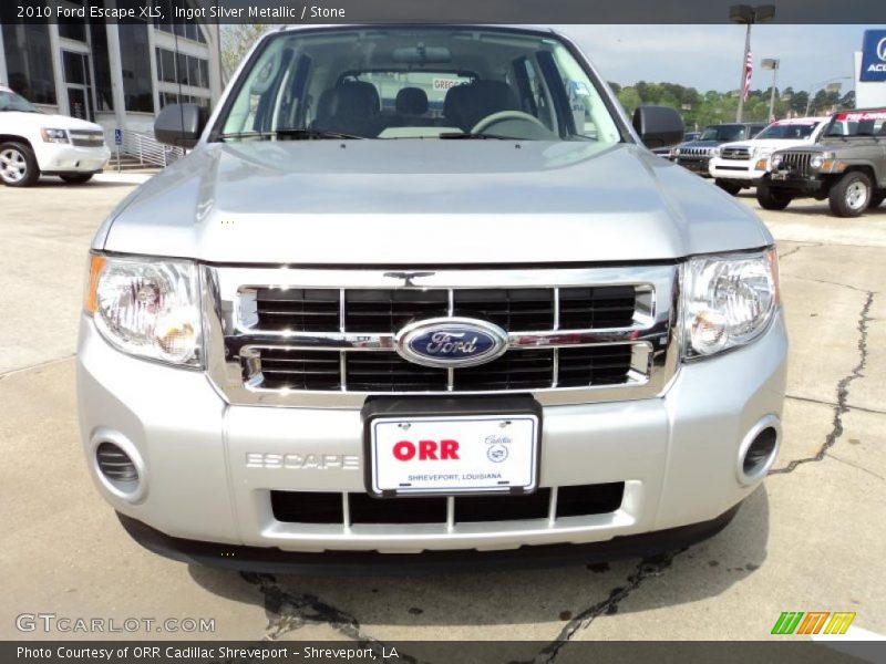 Ingot Silver Metallic / Stone 2010 Ford Escape XLS