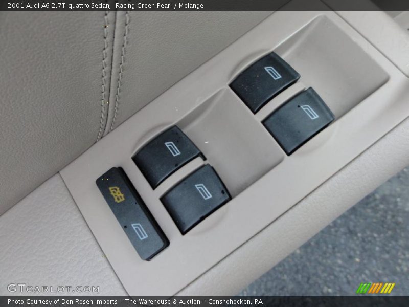 Racing Green Pearl / Melange 2001 Audi A6 2.7T quattro Sedan