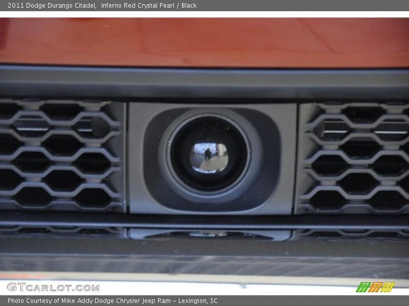 Inferno Red Crystal Pearl / Black 2011 Dodge Durango Citadel