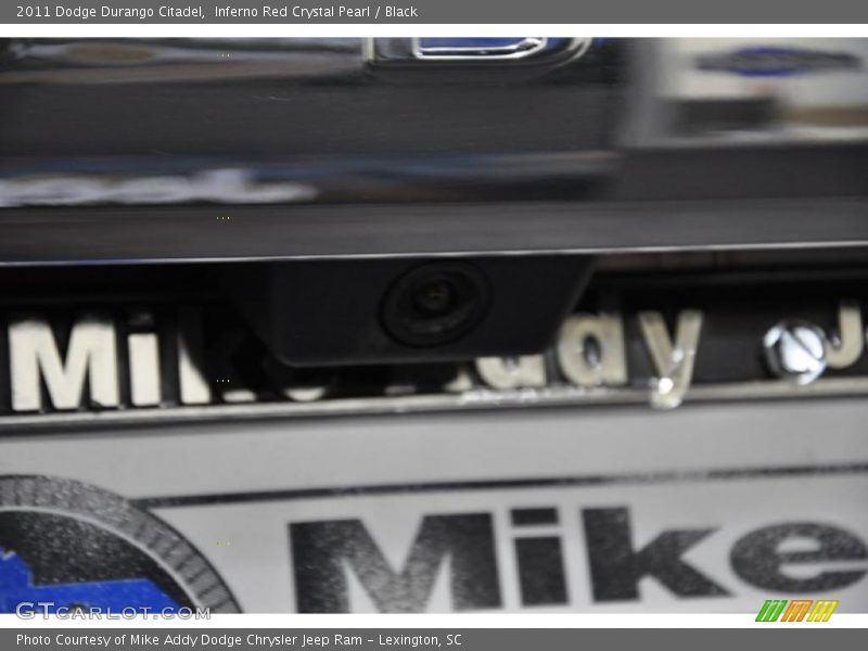 Inferno Red Crystal Pearl / Black 2011 Dodge Durango Citadel