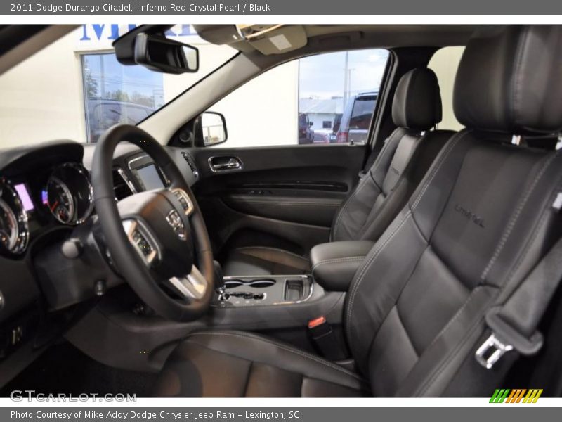  2011 Durango Citadel Black Interior