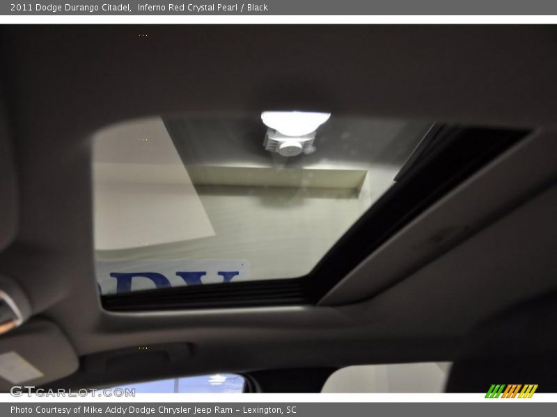Inferno Red Crystal Pearl / Black 2011 Dodge Durango Citadel