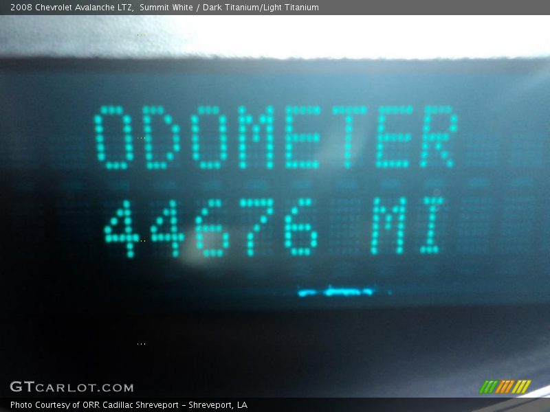Summit White / Dark Titanium/Light Titanium 2008 Chevrolet Avalanche LTZ