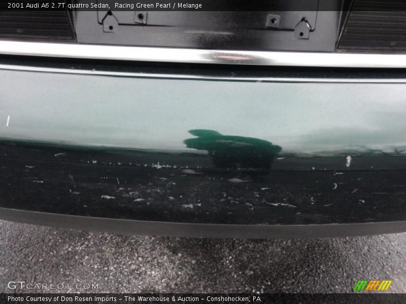 Racing Green Pearl / Melange 2001 Audi A6 2.7T quattro Sedan