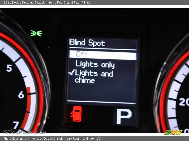 Inferno Red Crystal Pearl / Black 2011 Dodge Durango Citadel