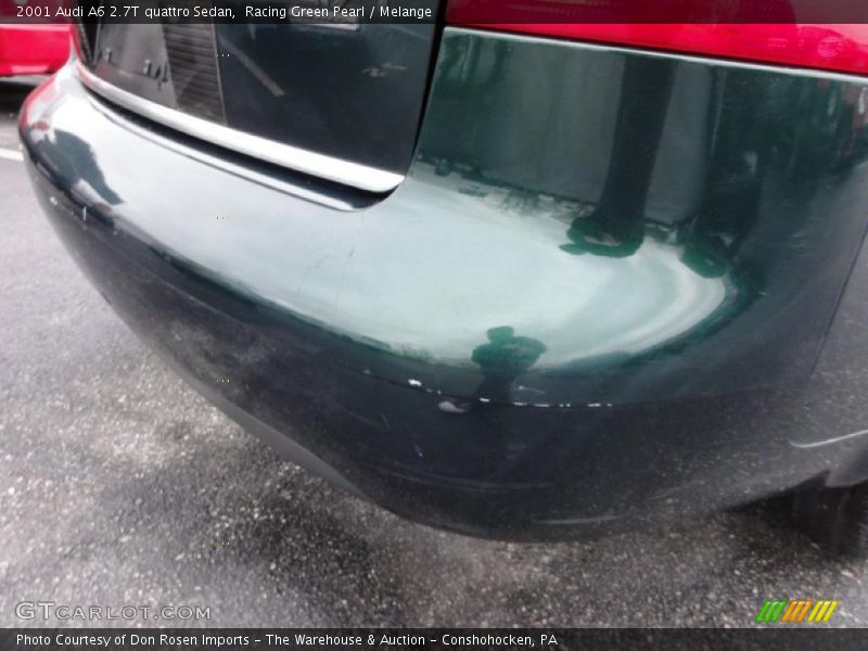 Racing Green Pearl / Melange 2001 Audi A6 2.7T quattro Sedan