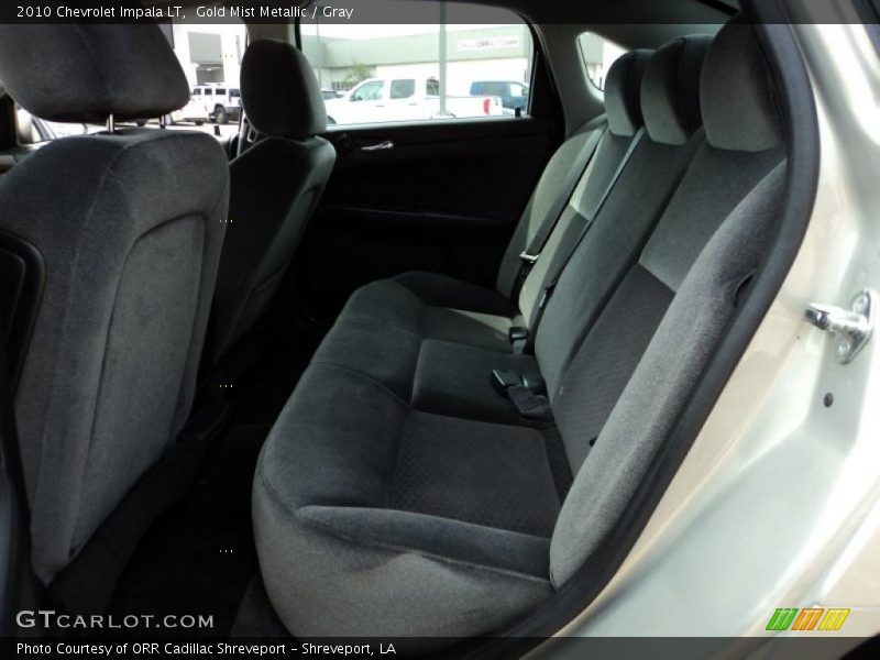 Gold Mist Metallic / Gray 2010 Chevrolet Impala LT