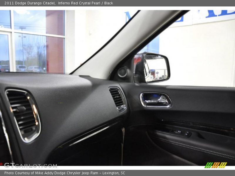 Inferno Red Crystal Pearl / Black 2011 Dodge Durango Citadel