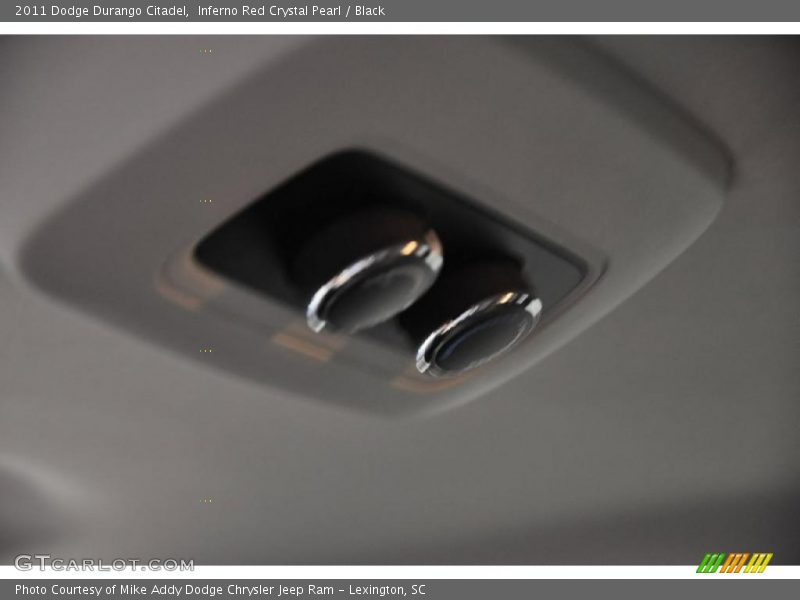 Inferno Red Crystal Pearl / Black 2011 Dodge Durango Citadel