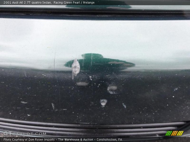 Racing Green Pearl / Melange 2001 Audi A6 2.7T quattro Sedan