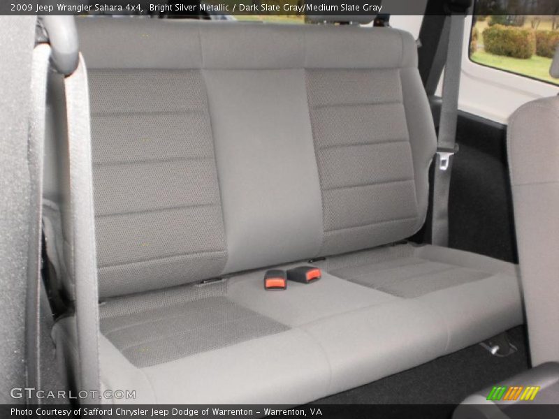 Bright Silver Metallic / Dark Slate Gray/Medium Slate Gray 2009 Jeep Wrangler Sahara 4x4