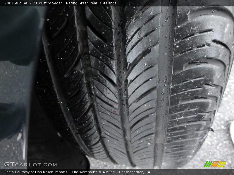 Racing Green Pearl / Melange 2001 Audi A6 2.7T quattro Sedan