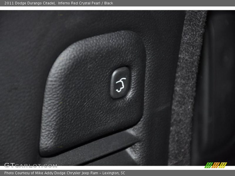 Inferno Red Crystal Pearl / Black 2011 Dodge Durango Citadel