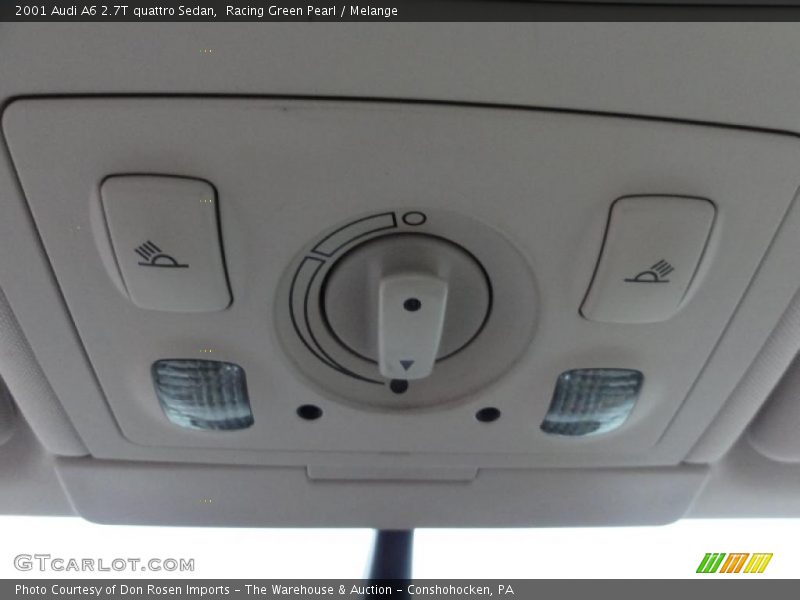 Racing Green Pearl / Melange 2001 Audi A6 2.7T quattro Sedan