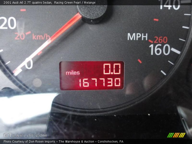 Racing Green Pearl / Melange 2001 Audi A6 2.7T quattro Sedan