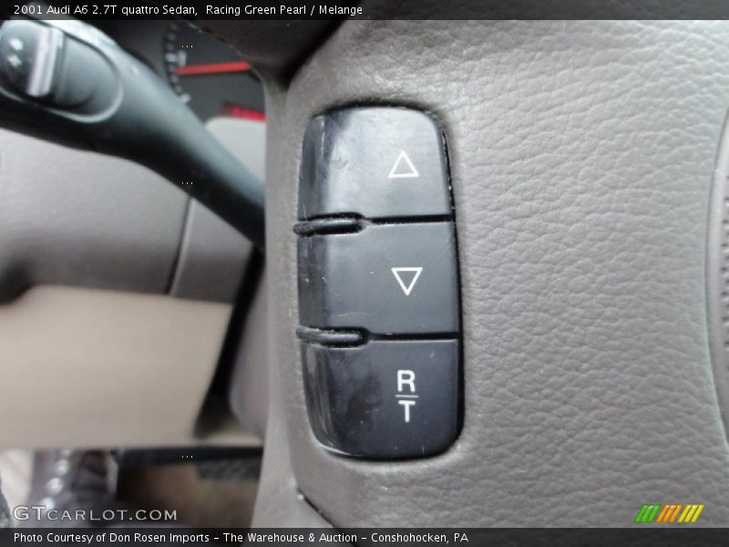 Racing Green Pearl / Melange 2001 Audi A6 2.7T quattro Sedan