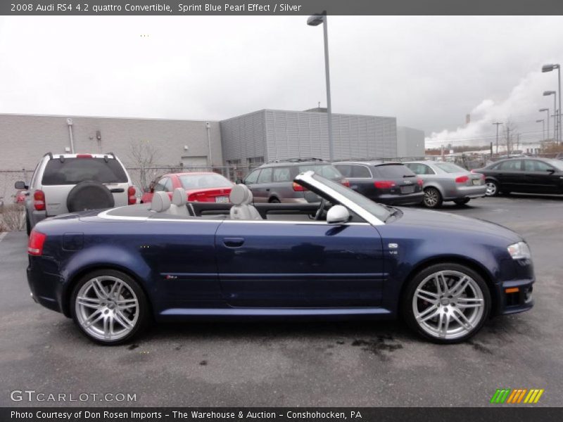  2008 RS4 4.2 quattro Convertible Sprint Blue Pearl Effect