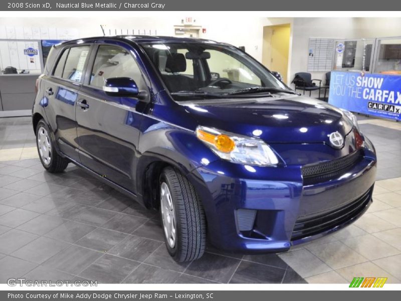 Nautical Blue Metallic / Charcoal Gray 2008 Scion xD
