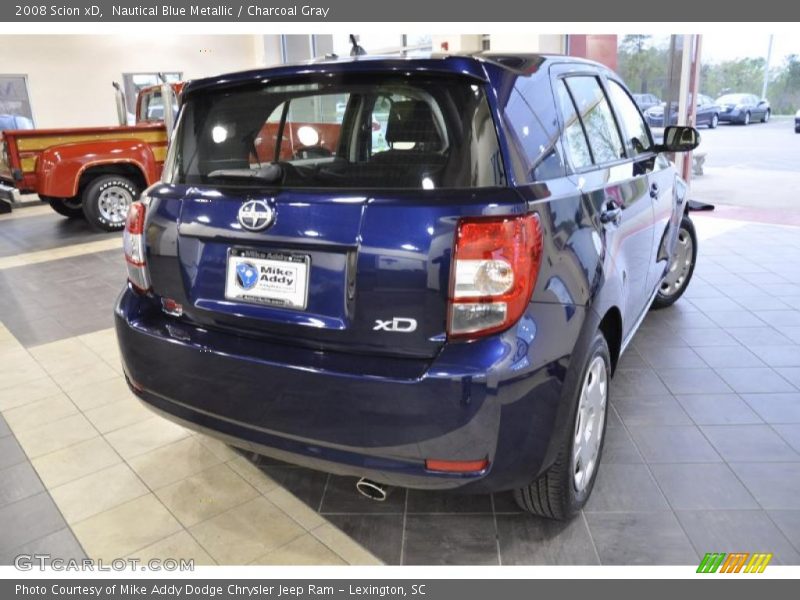 Nautical Blue Metallic / Charcoal Gray 2008 Scion xD