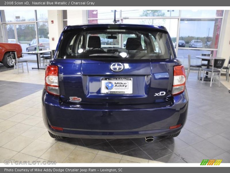 Nautical Blue Metallic / Charcoal Gray 2008 Scion xD