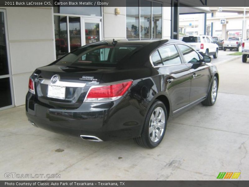 Carbon Black Metallic / Ebony 2011 Buick LaCrosse CXS
