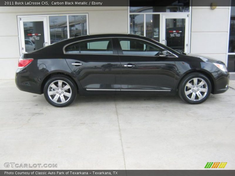 Carbon Black Metallic / Ebony 2011 Buick LaCrosse CXS