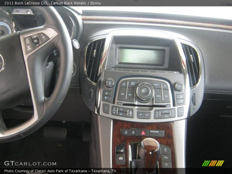 Carbon Black Metallic / Ebony 2011 Buick LaCrosse CXS