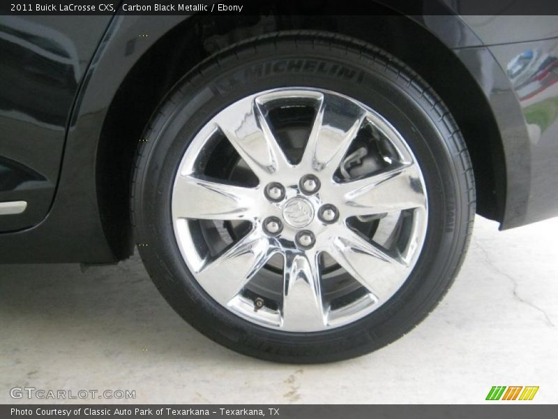 Carbon Black Metallic / Ebony 2011 Buick LaCrosse CXS
