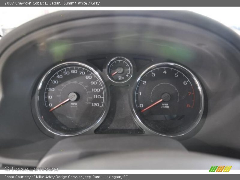 Summit White / Gray 2007 Chevrolet Cobalt LS Sedan