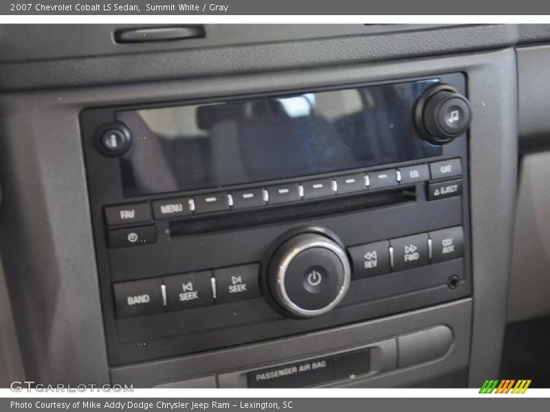 Summit White / Gray 2007 Chevrolet Cobalt LS Sedan