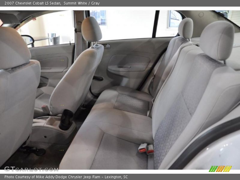 Summit White / Gray 2007 Chevrolet Cobalt LS Sedan
