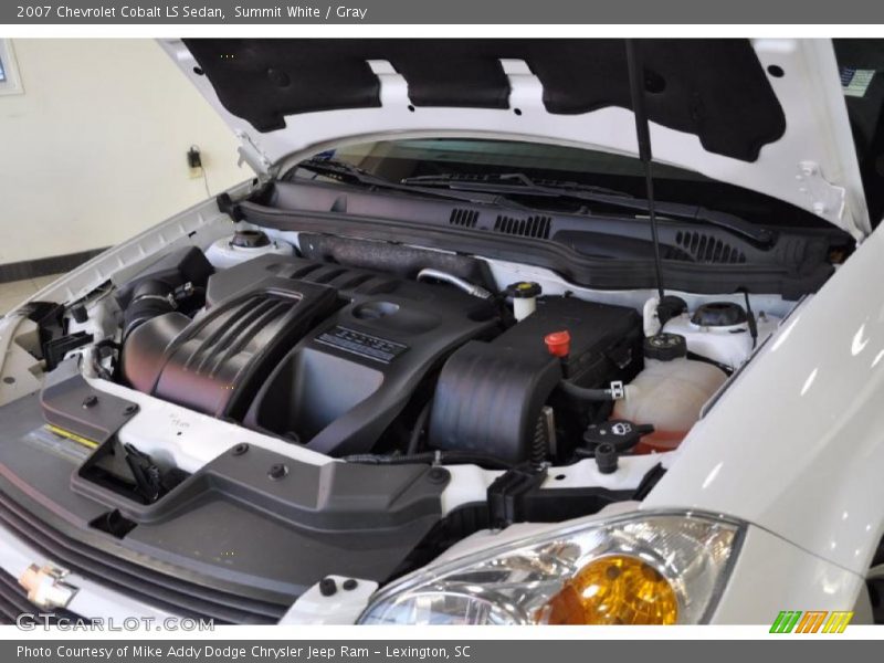 Summit White / Gray 2007 Chevrolet Cobalt LS Sedan