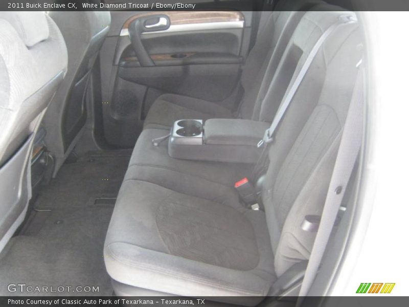 White Diamond Tricoat / Ebony/Ebony 2011 Buick Enclave CX
