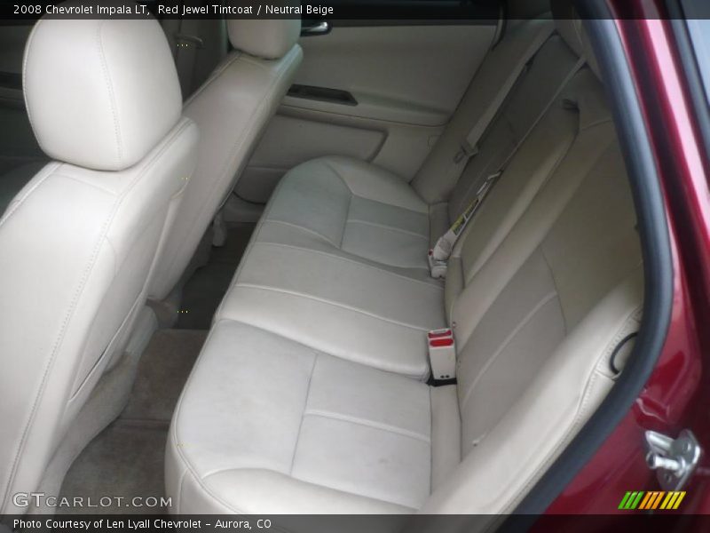 Red Jewel Tintcoat / Neutral Beige 2008 Chevrolet Impala LT