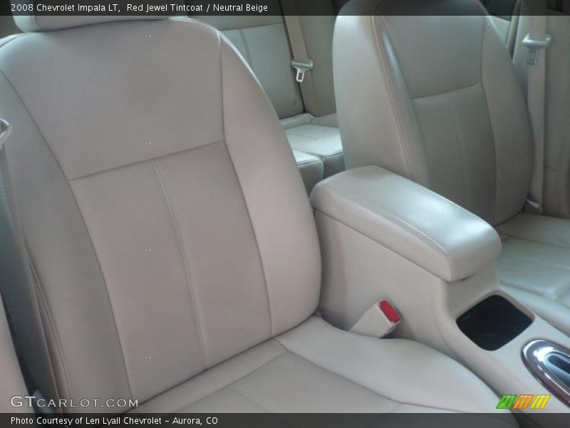 Red Jewel Tintcoat / Neutral Beige 2008 Chevrolet Impala LT