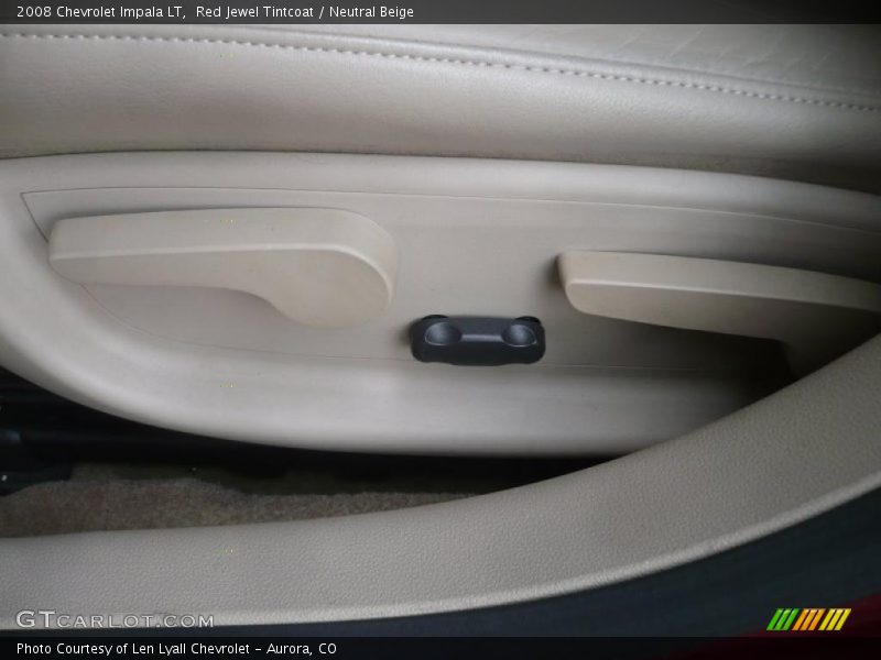 Red Jewel Tintcoat / Neutral Beige 2008 Chevrolet Impala LT