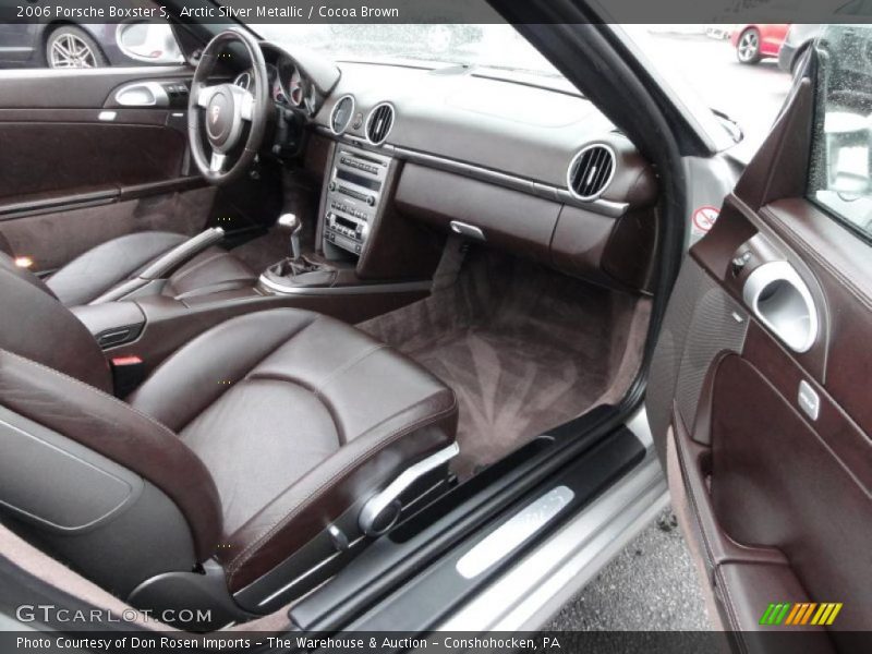  2006 Boxster S Cocoa Brown Interior