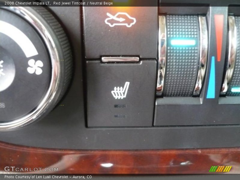 Red Jewel Tintcoat / Neutral Beige 2008 Chevrolet Impala LT